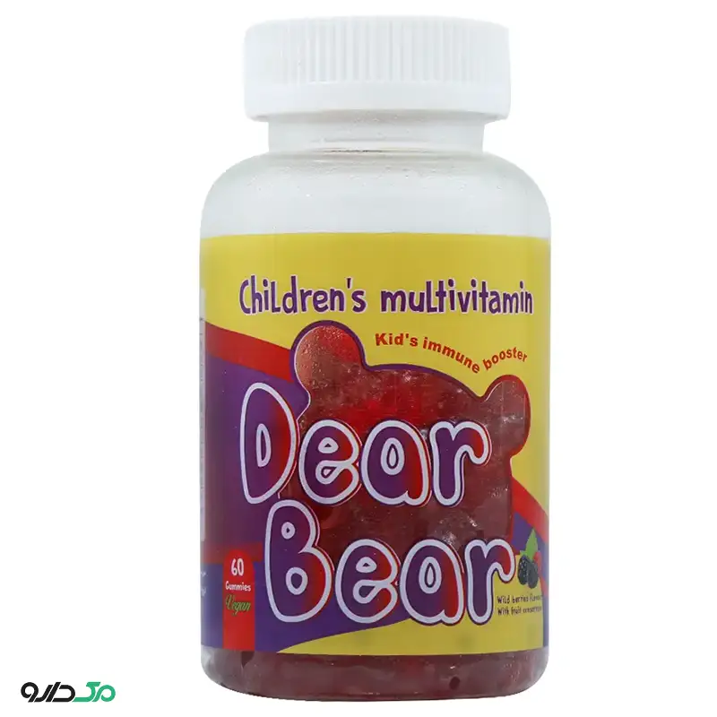 پاستیل خرسی مولتی ویتامین کودکان بی اس کی